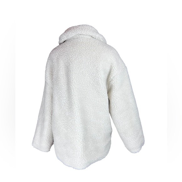 Abercrombie Toggle Sherpa jacket size large - Picture 5 of 8